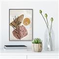 Picture of Geo Botanical II  _GroupedProduct_Rectangle_Portrait_Canvas_Framed_