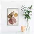 Picture of Geo Botanical II  _GroupedProduct_Rectangle_Portrait_Canvas_Framed_