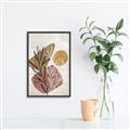 Picture of Geo Botanical II  _GroupedProduct_Rectangle_Portrait_Canvas_Framed_