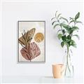 Picture of Geo Botanical II  _GroupedProduct_Rectangle_Portrait_Canvas_Framed_