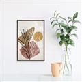 Picture of Geo Botanical II  _GroupedProduct_Rectangle_Portrait_Canvas_Framed_