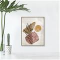 Picture of Geo Botanical II  _GroupedProduct_Rectangle_Portrait_Canvas_Framed_