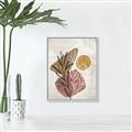 Picture of Geo Botanical II  _GroupedProduct_Rectangle_Portrait_Canvas_Framed_