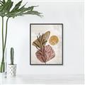 Picture of Geo Botanical II  _GroupedProduct_Rectangle_Portrait_Canvas_Framed_