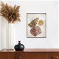 Picture of Geo Botanical II  _GroupedProduct_Rectangle_Portrait_Canvas_Framed_