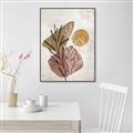 Picture of Geo Botanical II  _GroupedProduct_Rectangle_Portrait_Canvas_Framed_