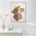 Picture of Geo Botanical II  _GroupedProduct_Rectangle_Portrait_Canvas_Framed_
