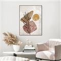 Picture of Geo Botanical II  _GroupedProduct_Rectangle_Portrait_Canvas_Framed_