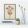 Picture of Dried Flowers with Outline I _GroupedProduct_Rectangle_Portrait_Canvas_Framed_