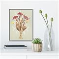 Picture of Dried Flowers with Outline I _GroupedProduct_Rectangle_Portrait_Canvas_Framed_