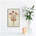 Picture of Dried Flowers with Outline I _GroupedProduct_Rectangle_Portrait_Canvas_Framed_