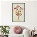 Picture of Dried Flowers with Outline I _GroupedProduct_Rectangle_Portrait_Canvas_Framed_