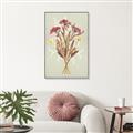 Picture of Dried Flowers with Outline I _GroupedProduct_Rectangle_Portrait_Canvas_Framed_