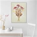 Picture of Dried Flowers with Outline I _GroupedProduct_Rectangle_Portrait_Canvas_Framed_