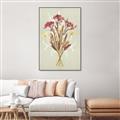 Picture of Dried Flowers with Outline I _GroupedProduct_Rectangle_Portrait_Canvas_Framed_