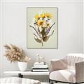 Picture of Dried Flowers with Outline II  _GroupedProduct_Rectangle_Portrait_Canvas_Framed_