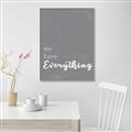 Picture of We have Everything  _GroupedProduct_Rectangle_Portrait_Canvas_Framed_