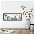 Picture of Simple Plant Row _GroupedProduct_Panel_Landscape_Canvas_Framed_