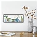 Picture of Simple Plant Row _GroupedProduct_Panel_Landscape_Canvas_Framed_