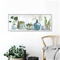 Picture of Simple Plant Row _GroupedProduct_Panel_Landscape_Canvas_Framed_