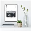 Picture of Vintage Camera  _GroupedProduct_Rectangle_Portrait_Canvas_Framed_