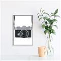 Picture of Vintage Camera  _GroupedProduct_Rectangle_Portrait_Canvas_Framed_