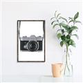 Picture of Vintage Camera  _GroupedProduct_Rectangle_Portrait_Canvas_Framed_