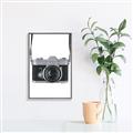 Picture of Vintage Camera  _GroupedProduct_Rectangle_Portrait_Canvas_Framed_