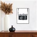 Picture of Vintage Camera  _GroupedProduct_Rectangle_Portrait_Canvas_Framed_