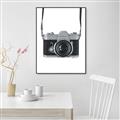 Picture of Vintage Camera  _GroupedProduct_Rectangle_Portrait_Canvas_Framed_