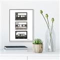 Picture of Cassette Tape _GroupedProduct_Rectangle_Portrait_Canvas_Framed_