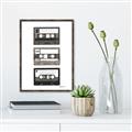 Picture of Cassette Tape _GroupedProduct_Rectangle_Portrait_Canvas_Framed_