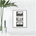 Picture of Cassette Tape _GroupedProduct_Rectangle_Portrait_Canvas_Framed_