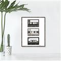Picture of Cassette Tape _GroupedProduct_Rectangle_Portrait_Canvas_Framed_