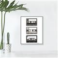 Picture of Cassette Tape _GroupedProduct_Rectangle_Portrait_Canvas_Framed_