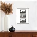 Picture of Cassette Tape _GroupedProduct_Rectangle_Portrait_Canvas_Framed_