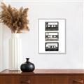 Picture of Cassette Tape _GroupedProduct_Rectangle_Portrait_Canvas_Framed_