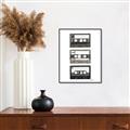 Picture of Cassette Tape _GroupedProduct_Rectangle_Portrait_Canvas_Framed_