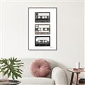 Picture of Cassette Tape _GroupedProduct_Rectangle_Portrait_Canvas_Framed_