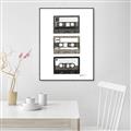 Picture of Cassette Tape _GroupedProduct_Rectangle_Portrait_Canvas_Framed_