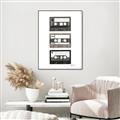 Picture of Cassette Tape _GroupedProduct_Rectangle_Portrait_Canvas_Framed_