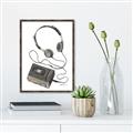 Picture of Walkman  _GroupedProduct_Rectangle_Portrait_Canvas_Framed_