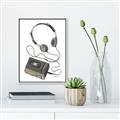 Picture of Walkman  _GroupedProduct_Rectangle_Portrait_Canvas_Framed_