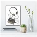 Picture of Walkman  _GroupedProduct_Rectangle_Portrait_Canvas_Framed_