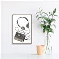 Picture of Walkman  _GroupedProduct_Rectangle_Portrait_Canvas_Framed_