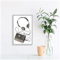 Picture of Walkman  _GroupedProduct_Rectangle_Portrait_Canvas_Framed_