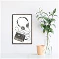 Picture of Walkman  _GroupedProduct_Rectangle_Portrait_Canvas_Framed_