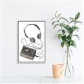 Picture of Walkman  _GroupedProduct_Rectangle_Portrait_Canvas_Framed_
