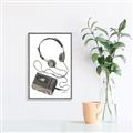Picture of Walkman  _GroupedProduct_Rectangle_Portrait_Canvas_Framed_