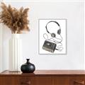 Picture of Walkman  _GroupedProduct_Rectangle_Portrait_Canvas_Framed_